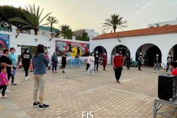 Taller de Bailes Urbanos en Telde/Francisco Javier Santana.